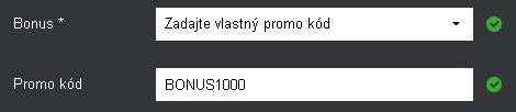 Vstupný Bonus Druhý spôsob výberu vstupného bonusu: Fortuna Vstupný bonus až do výške 1000 EUR.